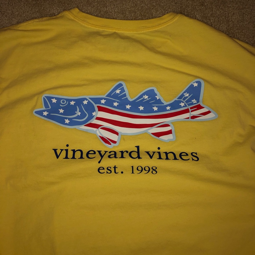 Vineyard Vines Stars & Stripes Pocket T-Shirt